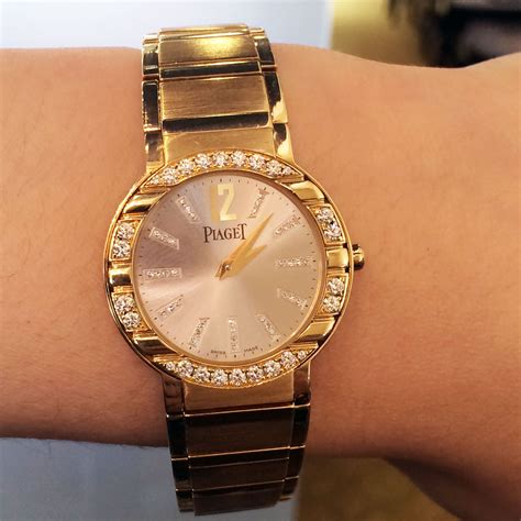 fake gold piaget watches|piaget polo diamond gold watch.